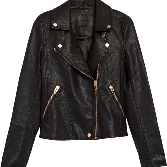 Blank NYC Jackets & Blazers - Blank NYC Leather Moto jacket